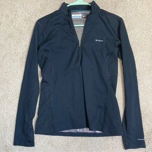 Columbia women’s M light black base layer with Omni-heat.